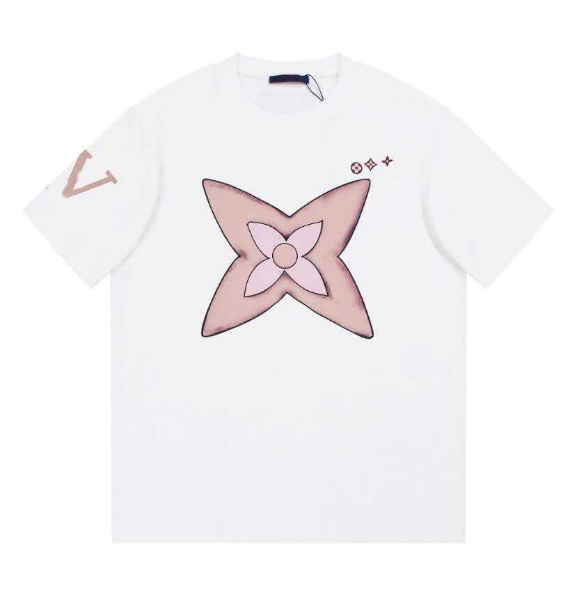 

American wash do old men's short sleeve T-shirt 2023 summer new loose casual half sleeve ins tide brand clothes