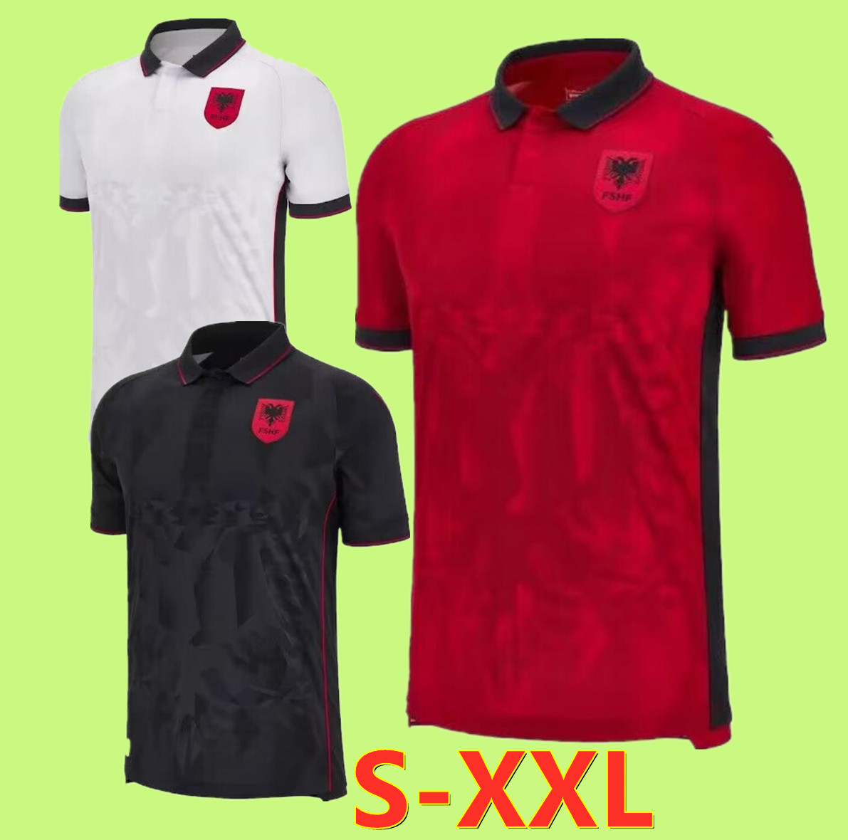 

Albania Fc 2023 Men's Tracksuits Soccer Jerseys Summer Short Sleeve Football Training Suit Kids Adult Size Available, Brown