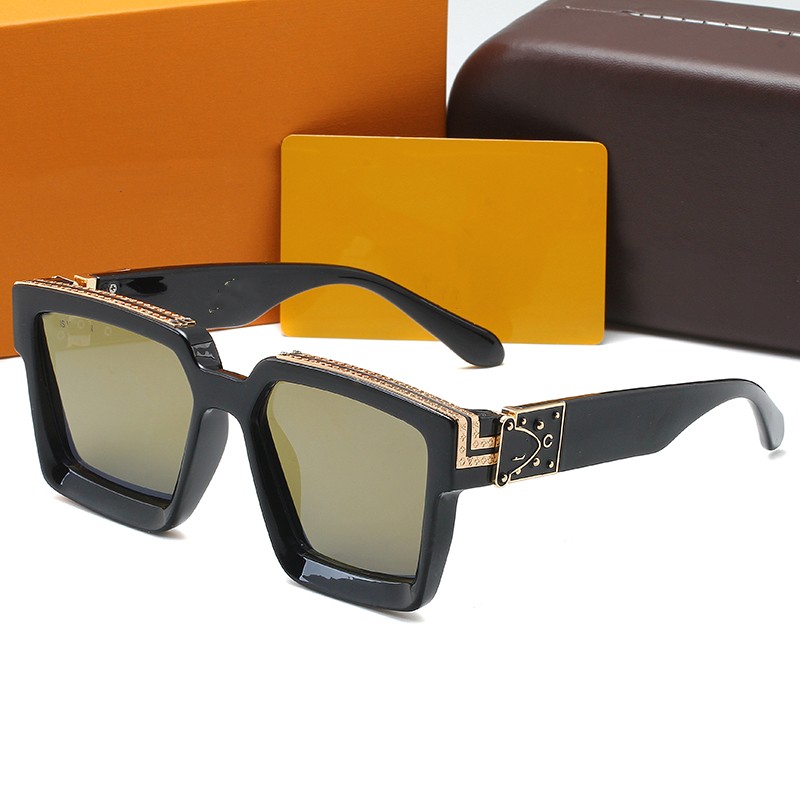 

Luxury Sunglasses For Man Woman Unisex Designer Goggle Beach Sun Glasses Retro Small Frame Luxury Design UV400 Top Quality With Box