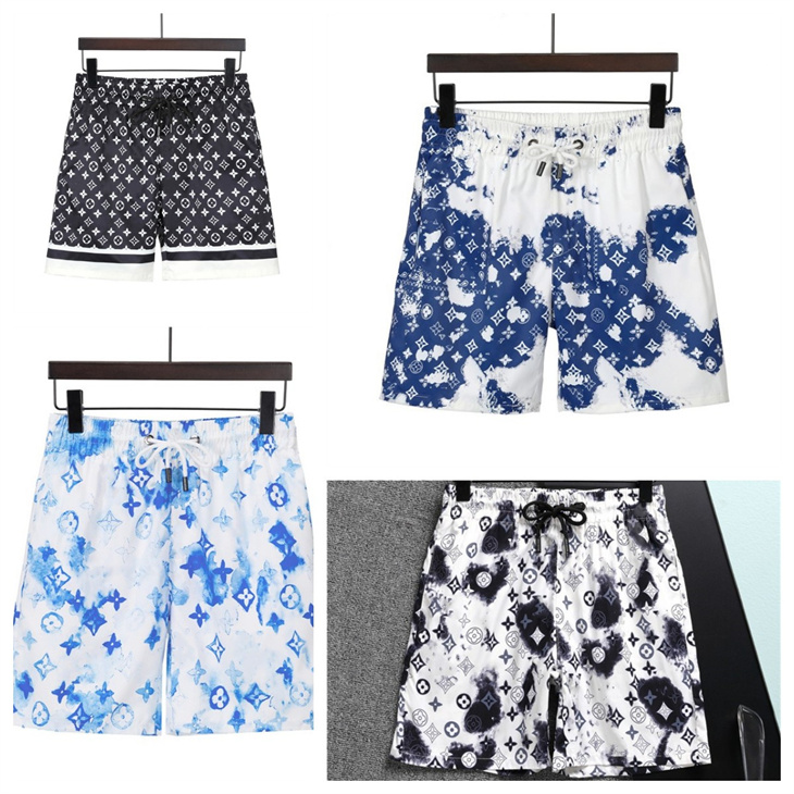 

Summer Men's Shorts Designer Casual sports 2023 Fashion Quick Drying men's beach pants black and white lettering print Short Asian size M-XXXL#3665, Ivory