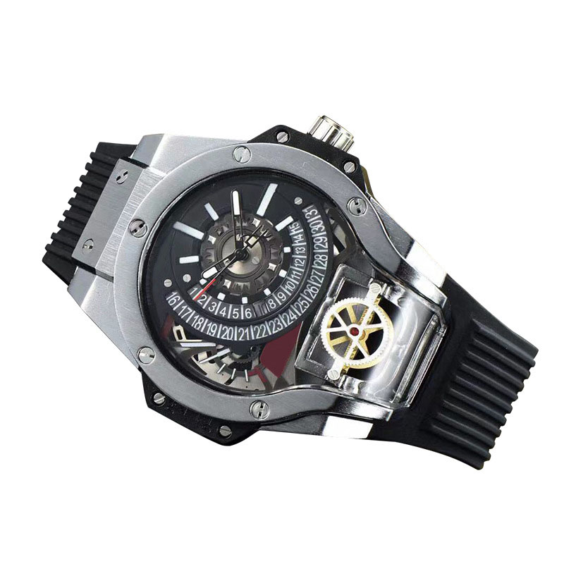 

Fashion personality atmosphere dial business men's calendar watch
