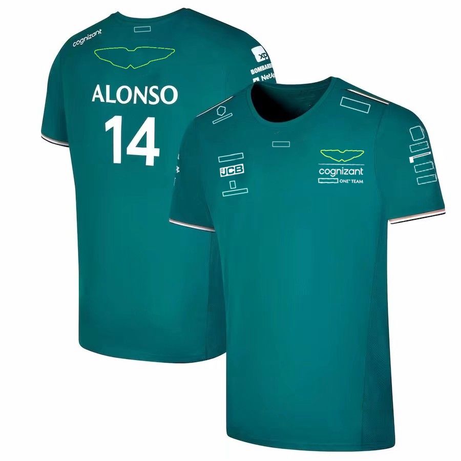 

2023 Formula 1 F1 Racing Sets Carlos Sainz Charles Leclerc Fernando Alonso Set Up t-shirt Casual Breathable POLO Summer Car Logo Motorsport Team Jersey Shirts TOP AAA, 2023 fernando alonso team driver polo