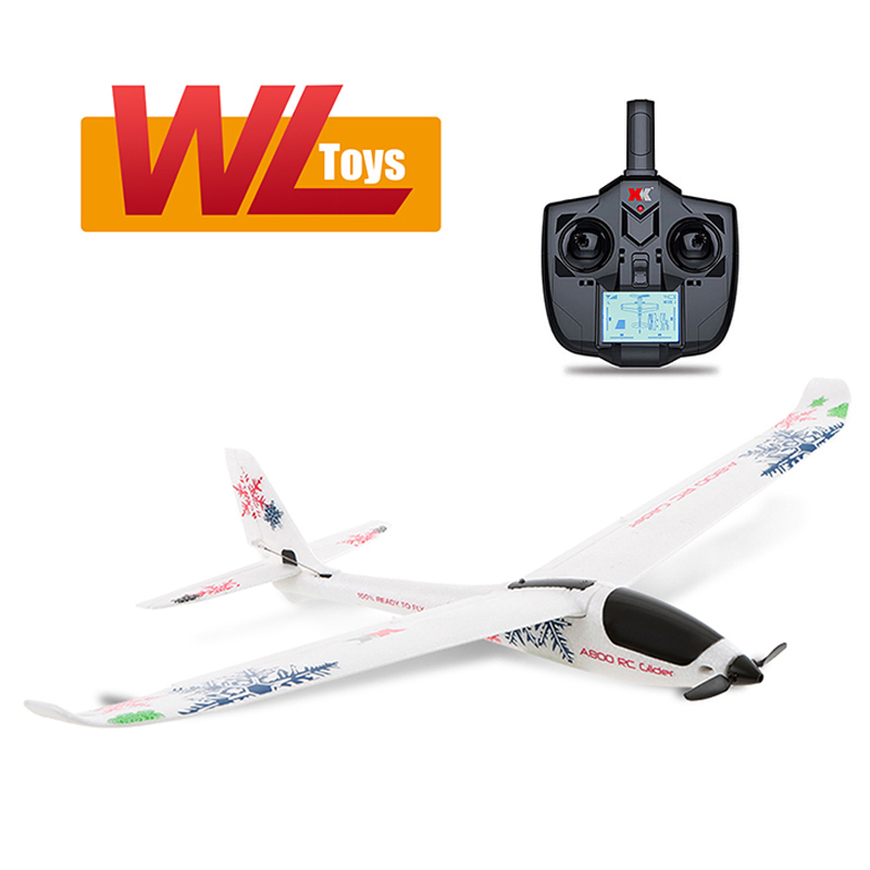

Wltoys XK A800 RC Aircraft 5CH 3D 6G mode 780mm wingspan 20 min flight time EPO Aircraft Fixed wing RTF outdoor Glider gift, With 1 battery