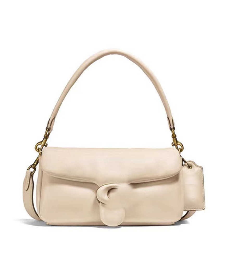 

Classic Design Ladies Pillow Shoulder Bag White Soft Flap Tote Designer Fashion Small Leather Crossbody Bags women's ch, Light green