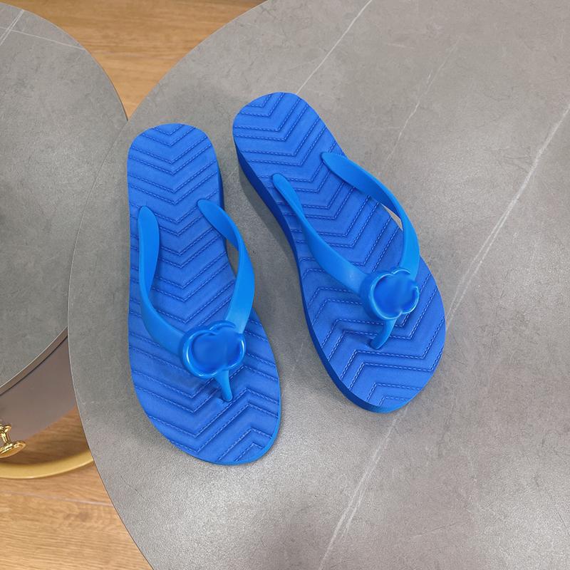 

Flops Slides Summer Slip Emblematic Designer Designs Box Women's On Chevron Luxury G-Thong Flip Sandal Sandalias With Shoes BJJ Women Beach