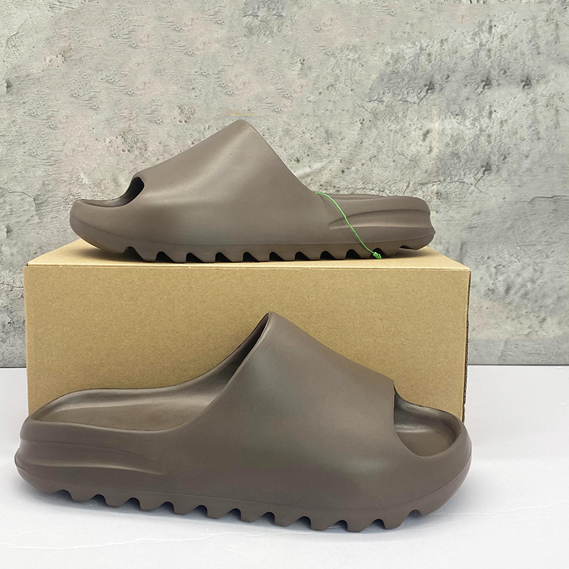 

women shoes sandal Runner Slipper MXT Moon Grey earth brown Slides bone resin desert sand sandals Slippers Foam Slipper men women sandals slipper designer shoes