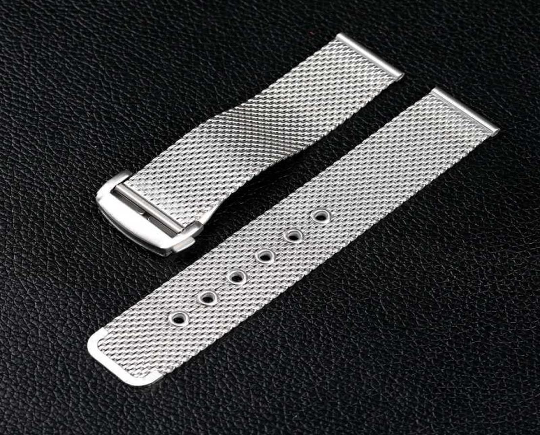 

Watch Bands High Quality 20mm 22mm Milanoo Stainless Steel Watch Strap For Omega Seamaster 300 Diving 007 Agent Bracelet Currency 7784845