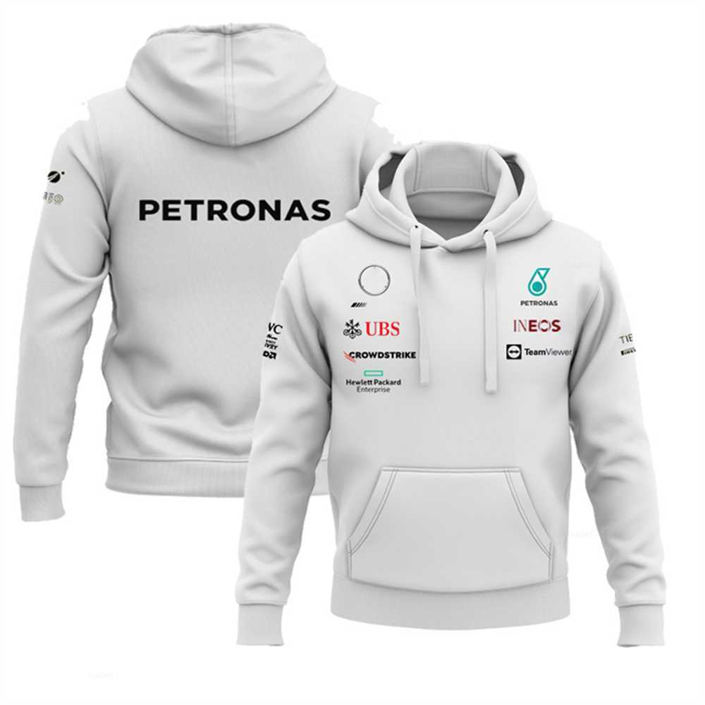 

2023 Petronas Motorsport Mercedes-Benz Keto F1 Leisure Season Zipper Sweatshirt Spring and Autumn Men's Jacket tr88 FW23, 3--hoodie