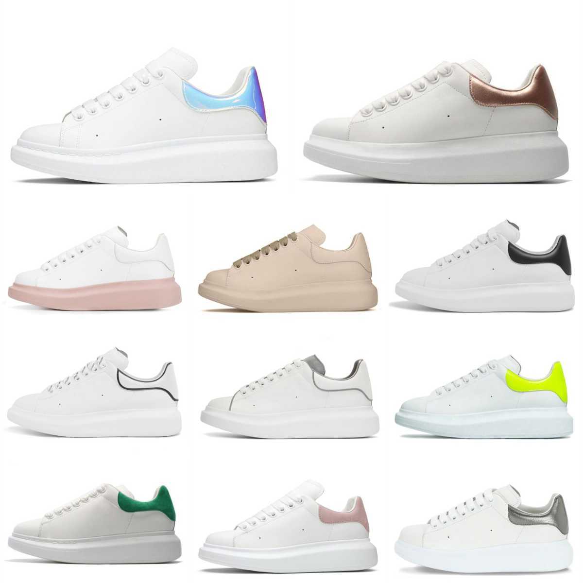 

Designers Oversized Mens Casual Shoes Alexanders Velvet Espadrilles Train White Black Leather Women Flats Lace Up Platform Increased Queens Mcqueens Sneakers S26, Please contact us