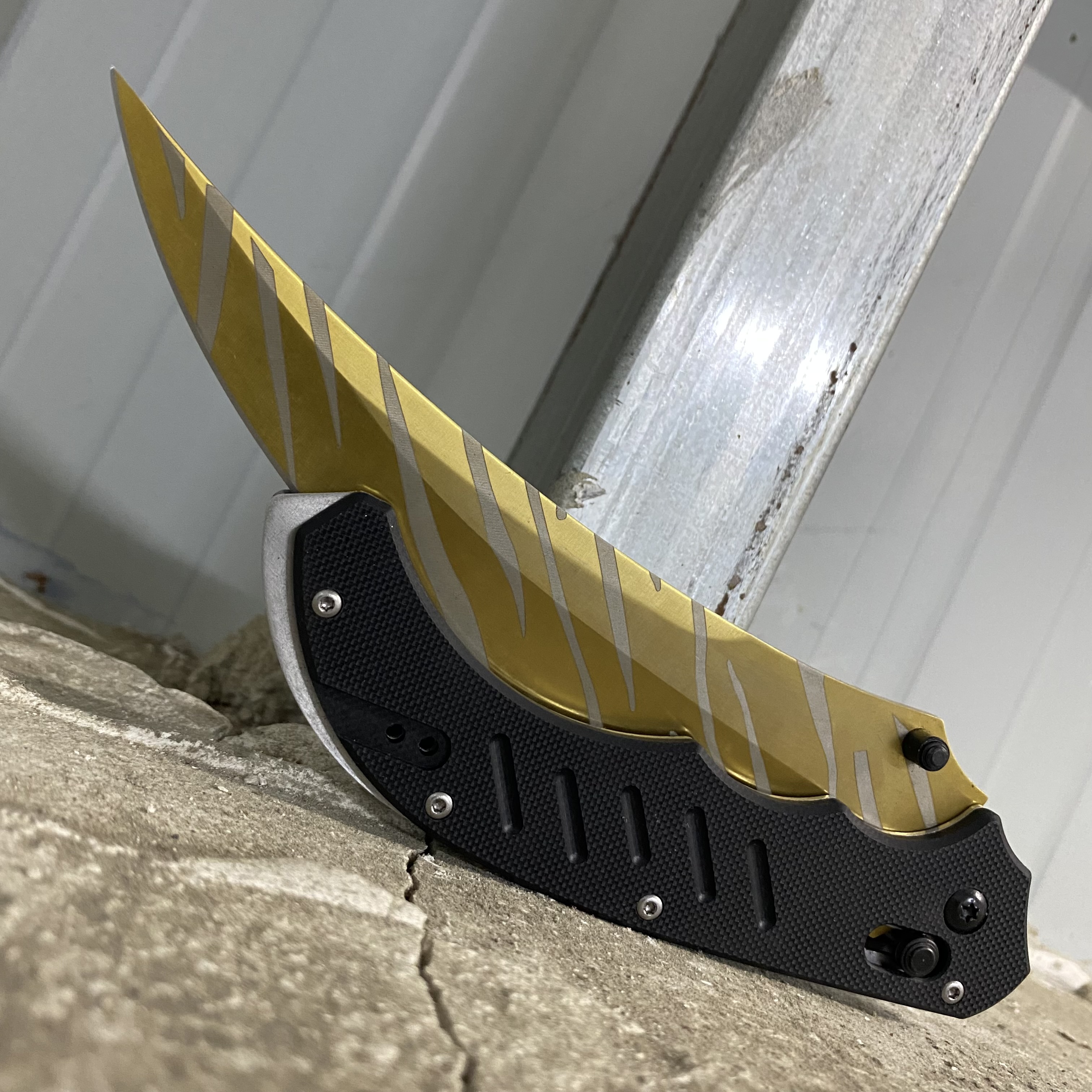 csgo long flip knife tiger tooth pocket folding knifes chef cook kitchen hunting outdoor knifess camping Survival Tactical knife cs butterfly kar-image-853770018