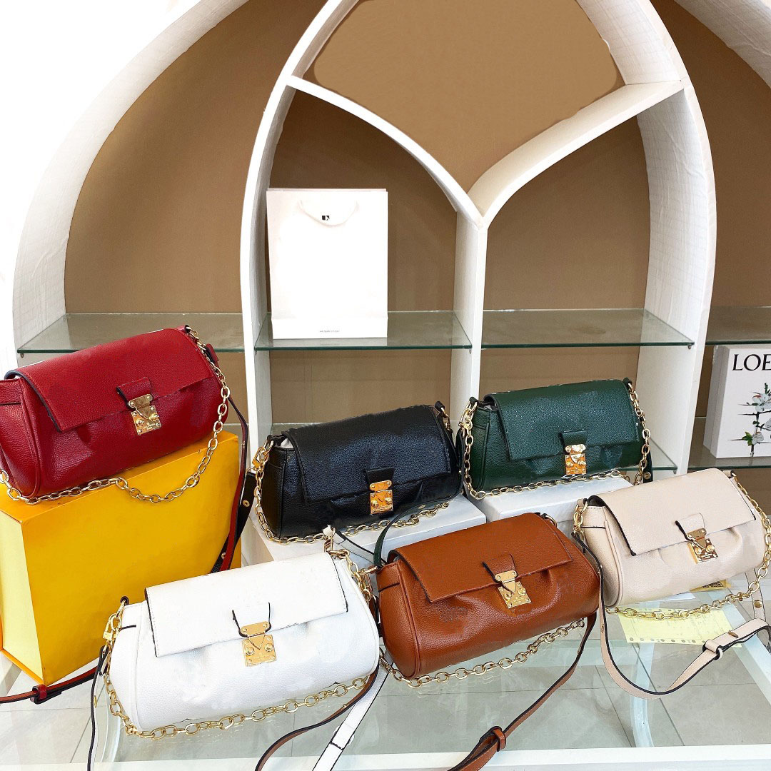 

High-quality women bag classic Flap chain bag fashion shoulder bag clutch handbag luxury brand designer bag leather evening package crossbody bags tote bag, Black