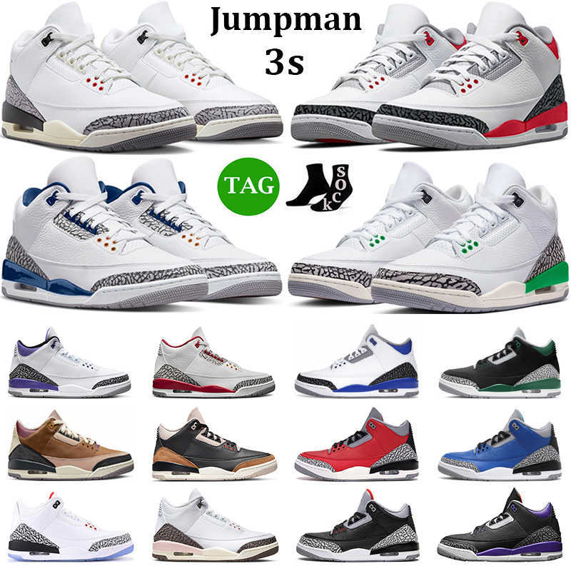 

Hotsale Jumpman 3 Women 3s Fire Red Wizards Lucky Green Racer Blue True Archaeo Brown Dark Iris White Cement Mens Outdoor Trainers Sneakers, #15