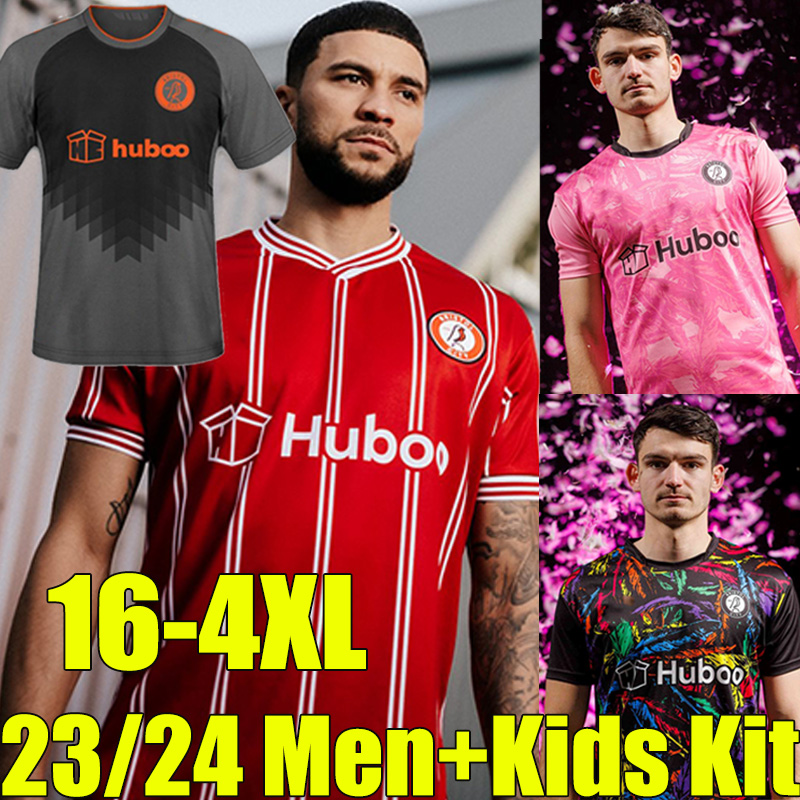 

XXXL 4XL 23/24 Bristol City soccer jerseys 3rd FC PATERSON WELLS SEMENYO MARTIN WEIMANN football shirt 2023 MAWSON KALAS MASSENGO men kids Kits colorful goalkeeper, 23-24 home