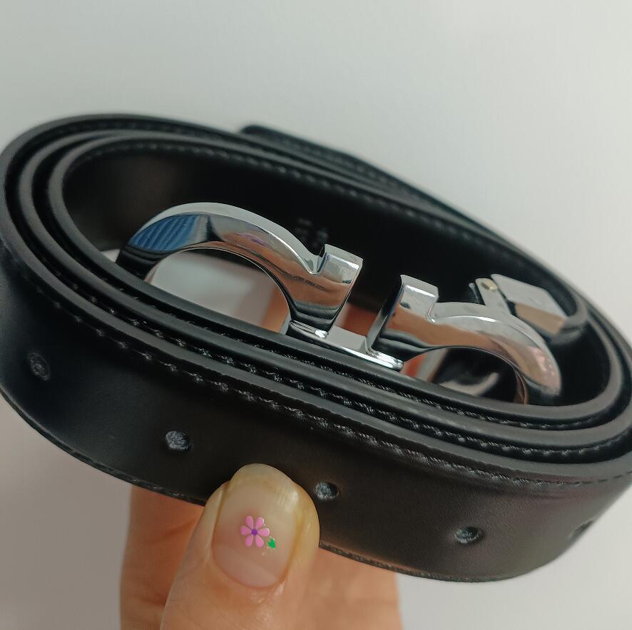 

Designer belt waistbands Fashion Genuine Leather Women Belts For men Letter Double Big gold classica, No box