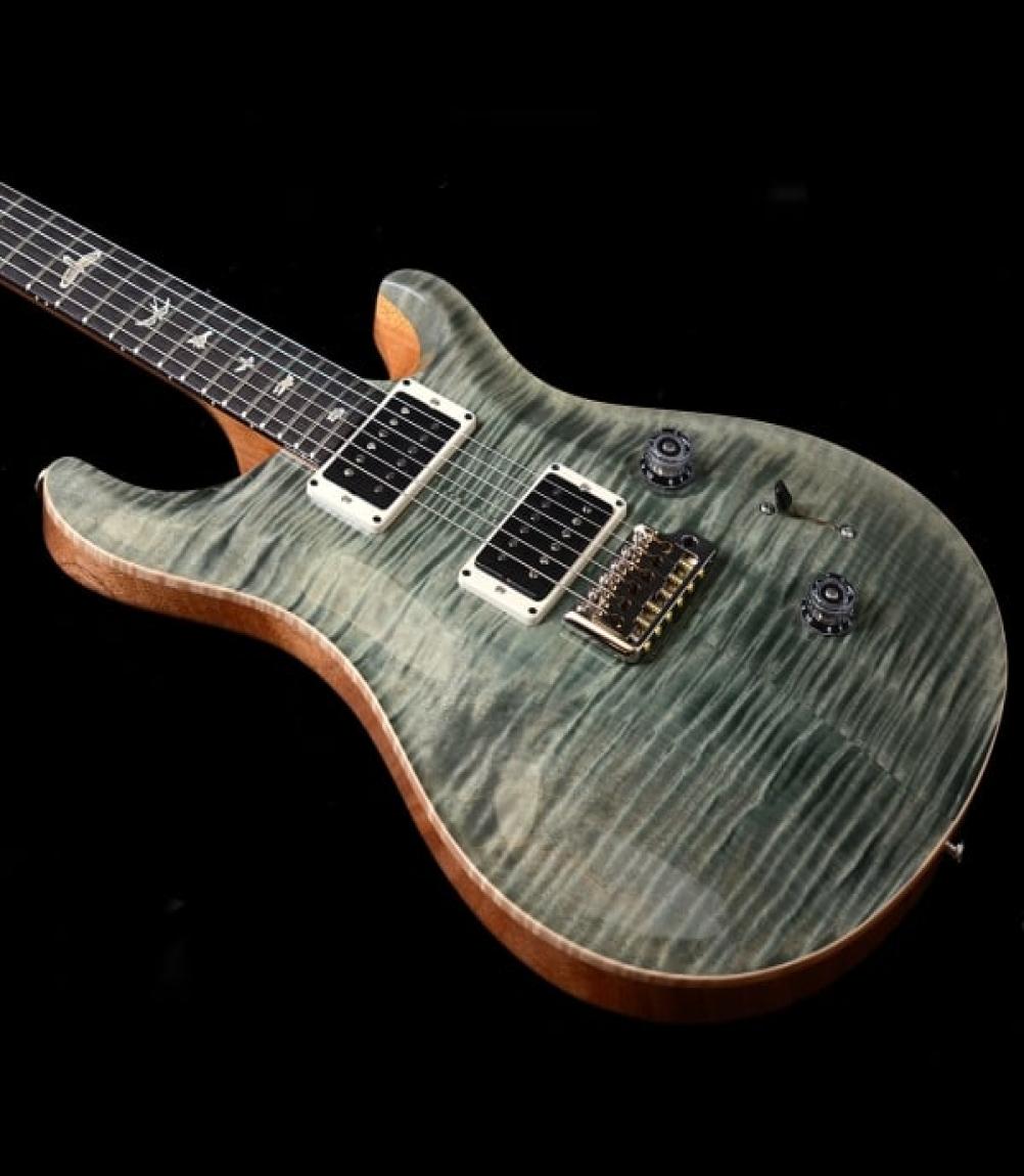 

Paul Smith Grey Curly Falme Maple Top Electric Guitar Tremolo Bridge Whammy Bar 2 Humbucker Pickups 5 Way Switch Chrome Hardw9556130