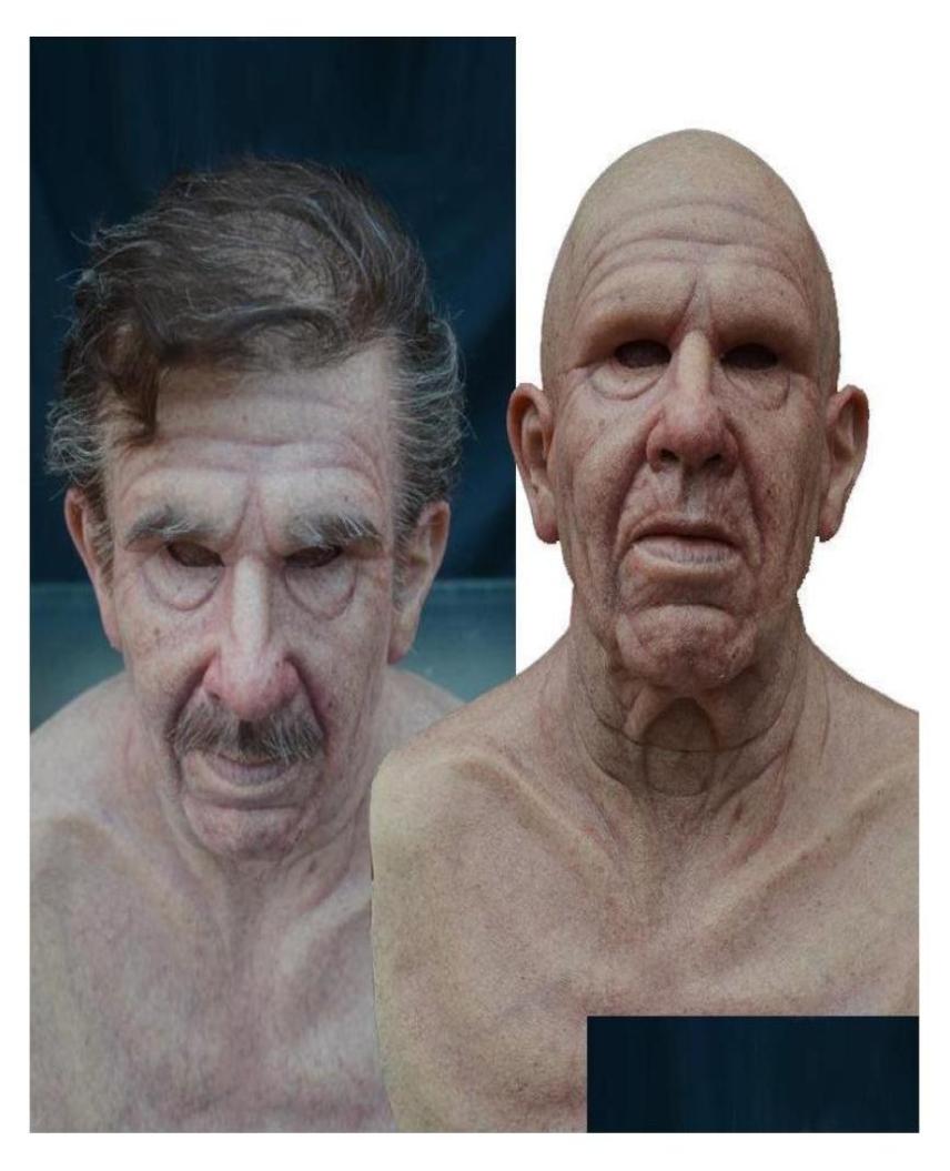 

Party Masks Grandfathers Latex Scary Fl Head Cosplay For Halloween Wig Old Man Mask Bald Horror Funny Drop Delivery Home Garden Fe8446502