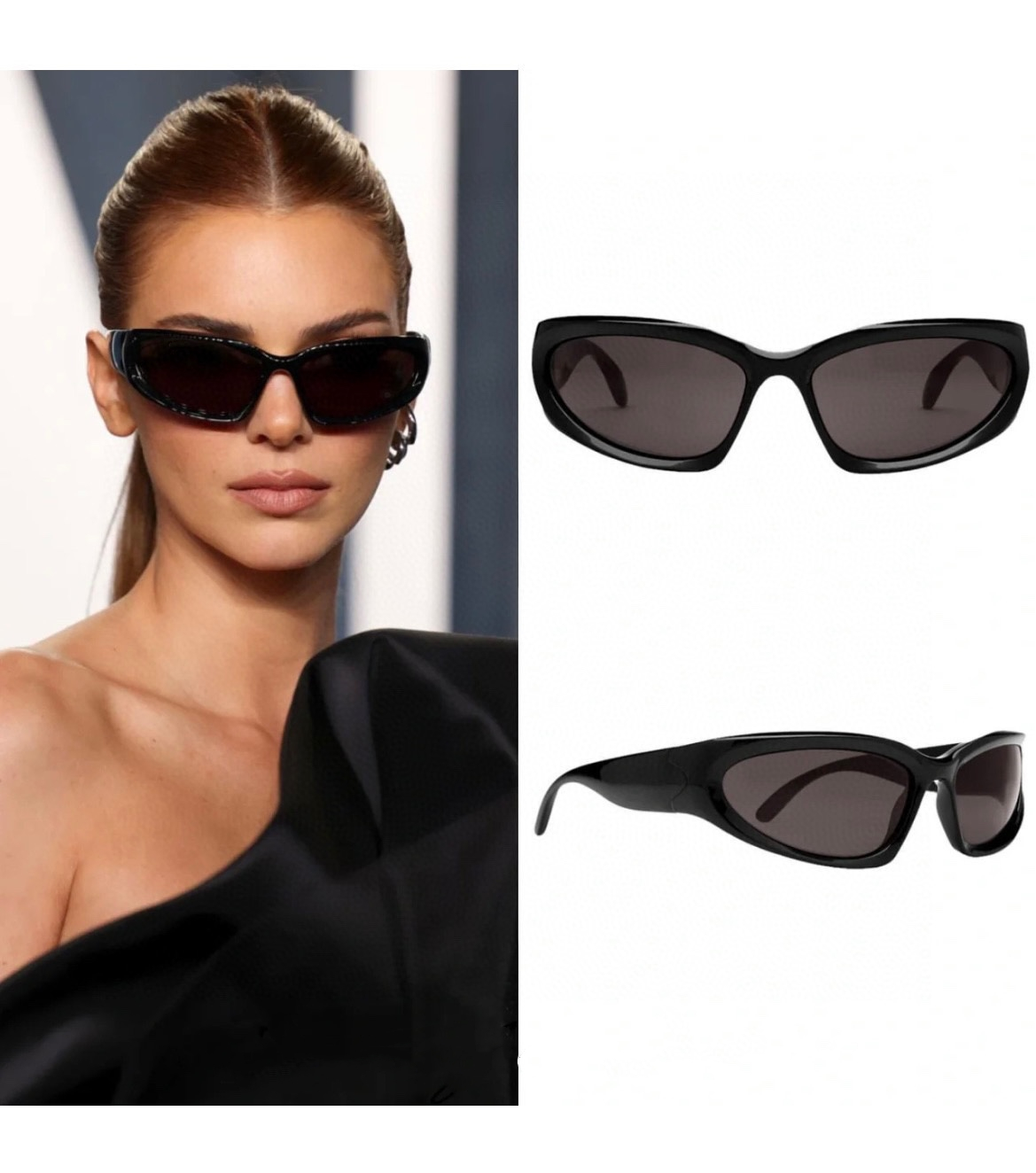 

2023 News Luxury Designer Brand cat eye Sunglasses Rectangle Wrap Sunglass High Quality eyeglass Women Men Glasses Womens Sun glass UV400 lens Unisex With box