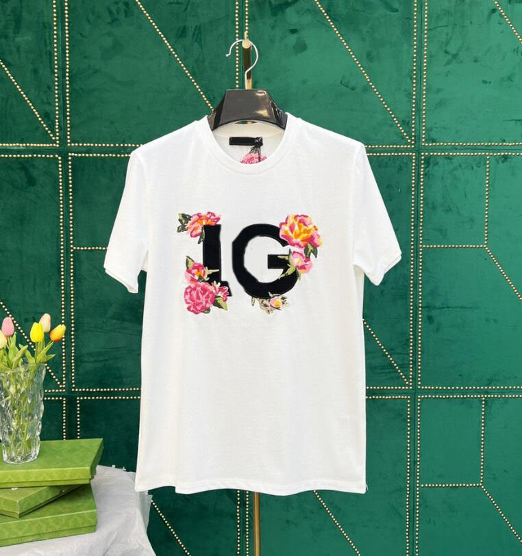 

Men's Cotton T Shirt Letter Printed T-shirt 100% Pure Cottons Men and Women Couple Tide Triangle Logo Tops Casual 3 Colors T-shirts Plus Size VT197