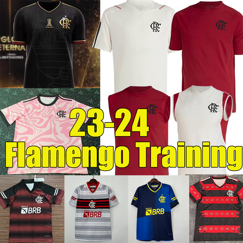 

22/23/24 Flamengo Training soccer jerseys Champion Commemorative David Luiz DIEGO E.RIBEIRO GABI 2023 2024 football shirts VIDAL PPEDRO DE ARRASCAETA everton, 22-23 training