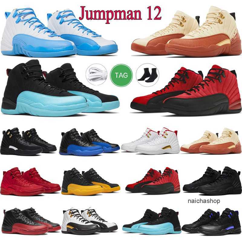 

Jumpman 12s Basketball Shoes 12 Mens Utility Reverse Flu Game Shoe Dark Gym Red Cherry Master Trainers Cool Outdoor Sports Jogging Sneakers Size 40-4 jo, #6