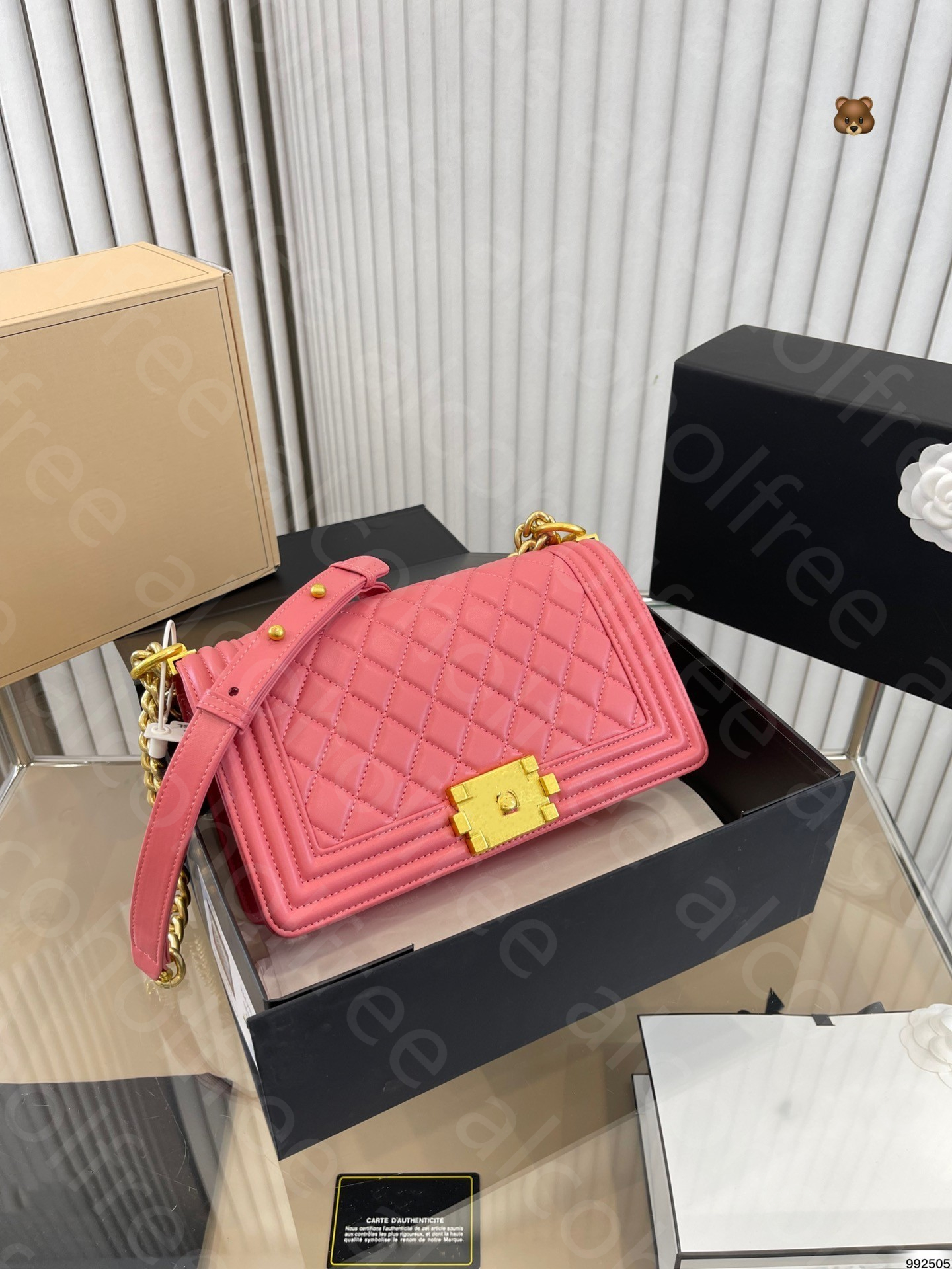 

Designers Bag Fashion L BOY crossbody Bag for Women Luxurys Lambskin Purse shoulder Square Chain handbag Classic C Metal logo Diamond Lattice multifunctional bag, Make up the difference