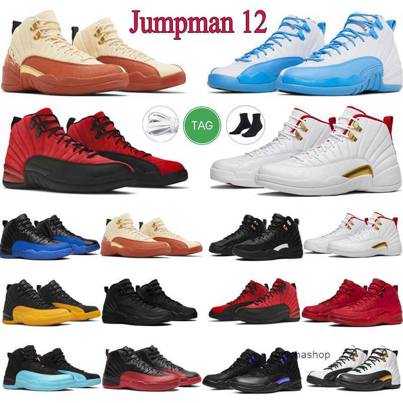 

2023 Designer Jumpman 12s Basketball Shoes 12 Mens Utility Reverse Flu Game Shoe Dark Nylon Cherry Suitable Trainers Sports Walking Sneakers Size 40-4 jo, #18