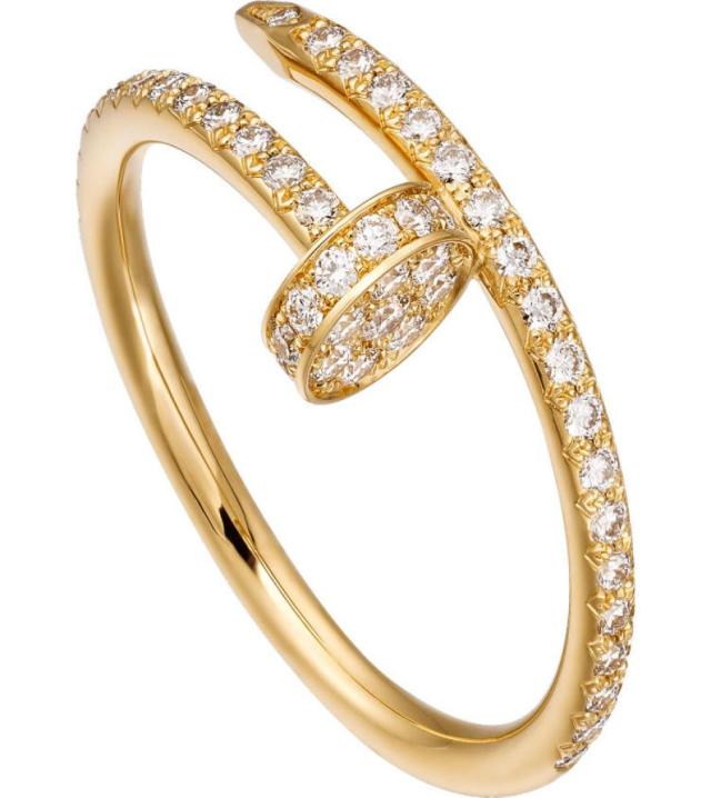 

NEW 12 color Nail Ring Designer Ring For WomenMen Gold Rings Carti Wedding Band Luxury Jewelry Accessories Titanium Steel GoldPl7435524