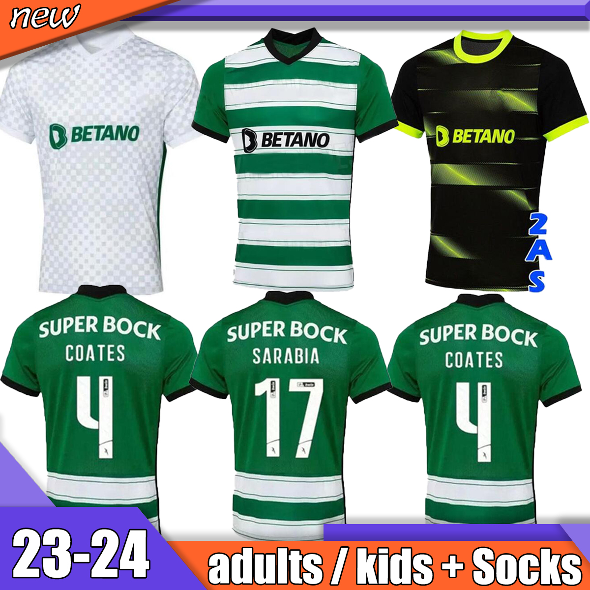 

Lisbon COATES 23 24 Lisboa soccer jerseys Sporting CP Special Jovane Sarabia Vietto 21 22 Sporting Clube de football shirt men kids kit maillot Jerseys de futbol, 02