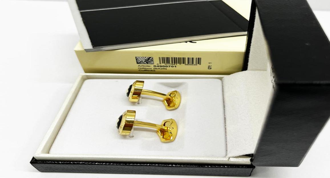 

LM02 With Box Luxury Cufflinks Designer French shirt Cufflink Cuff Links For Men High Quality9081310