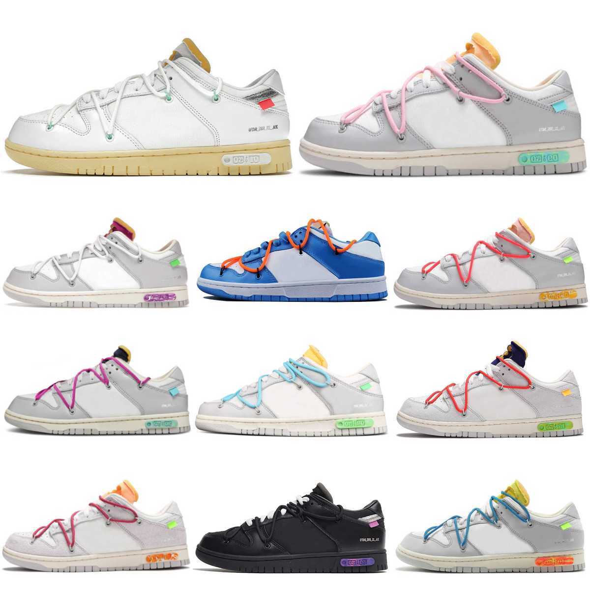 

Low Dunks Casual Shoes SB Seafoam White The 50 TS Night Of Mischief Sail Grey Chicago Lot 01 09 17 Of 50 University Red Pine Green OW Mens Women Sports Trainers Sneakers S1, Lot 10 of 50