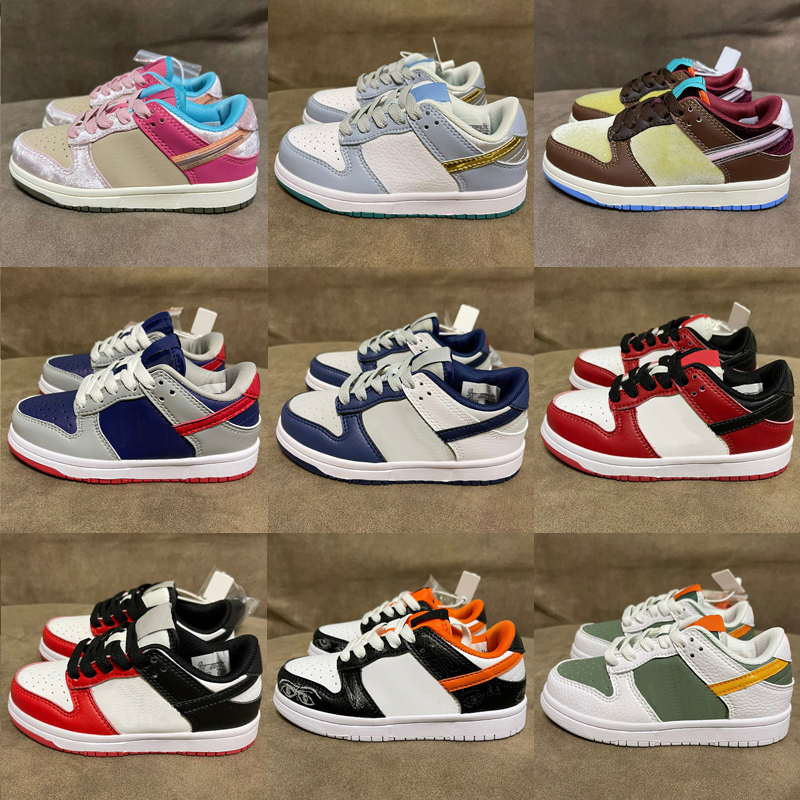 

Dunks Chunky Kids Shoes Athletic Outdoor Boys Girls Casual Fashion Sneakers Children Walking Toddler Sports Trainers Running Shoes Size 24-39, As photo 18