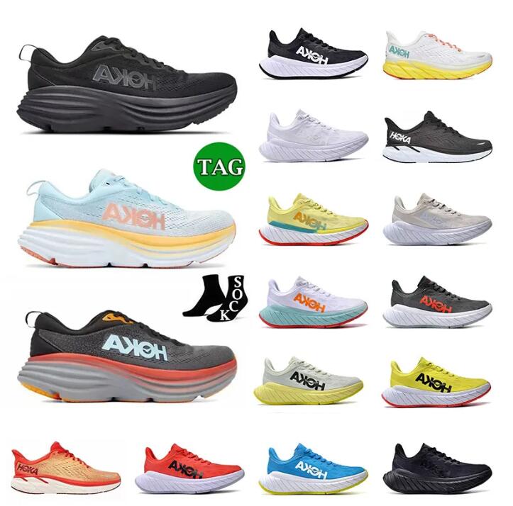 

2023 Sports Hoka One One Runinng Shoes Bondi 8 Hokas 8s Clifton Carbon x2 Sneakers Men Women Accepted online store Athletic Og Trainers Platform Shoe Walking, D16 clifton 8 blue fog 36-40