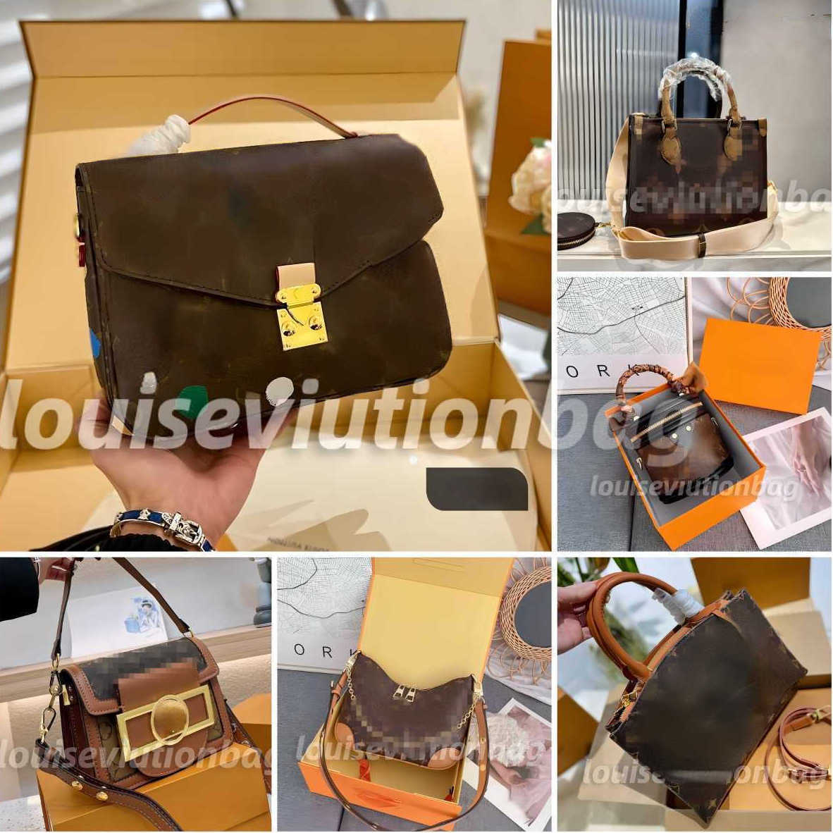 

Women Leather Shoulder Bag Top-quality Designers Handbags Purse Female Messenger Bag Tote Crossbody Bags handbags, Additional freight