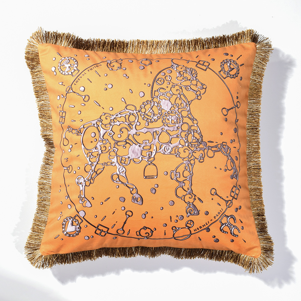 

Brand Velvet Throw Pillow Covers Soft Decorative Luxury Solid Square Cushion Case For Sofa Couch Bedroom, Multi-color