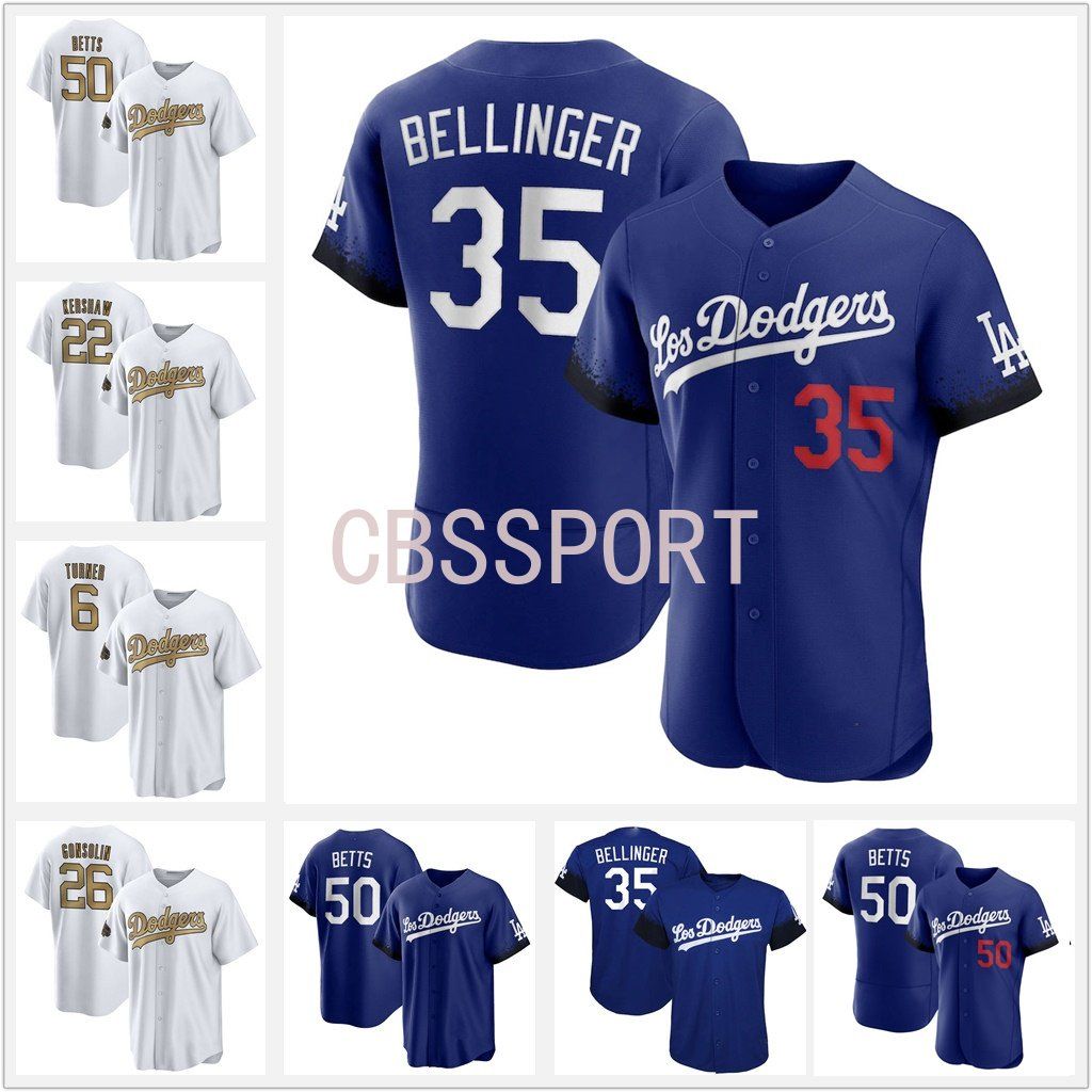 

LA Freddie Freeman 2022 Dodgers Jersey Mookie Betts Trea Turner Cody Bellinger Clayton Kershaw Julio Urias Greene Max Muncy Chris Taylor Fer, Colour 10