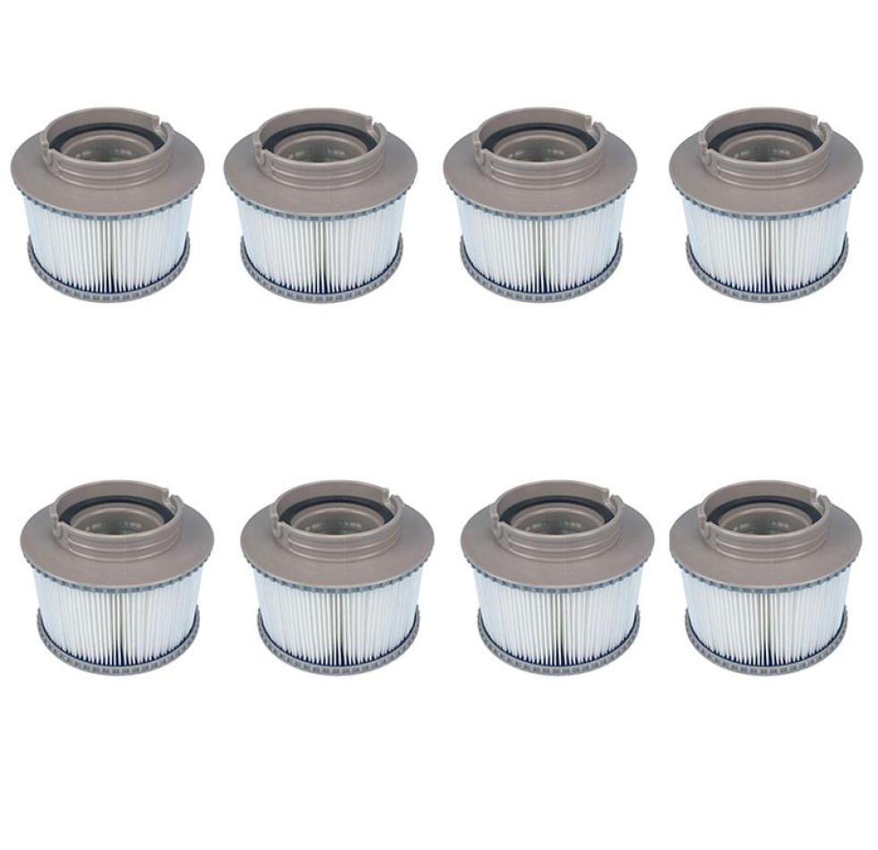 

Life Vest Buoy 8PcsLot For MSPA Replacement Filter Pack X 8 Inflatable Tub Keep Clean Water Cartridge1117028