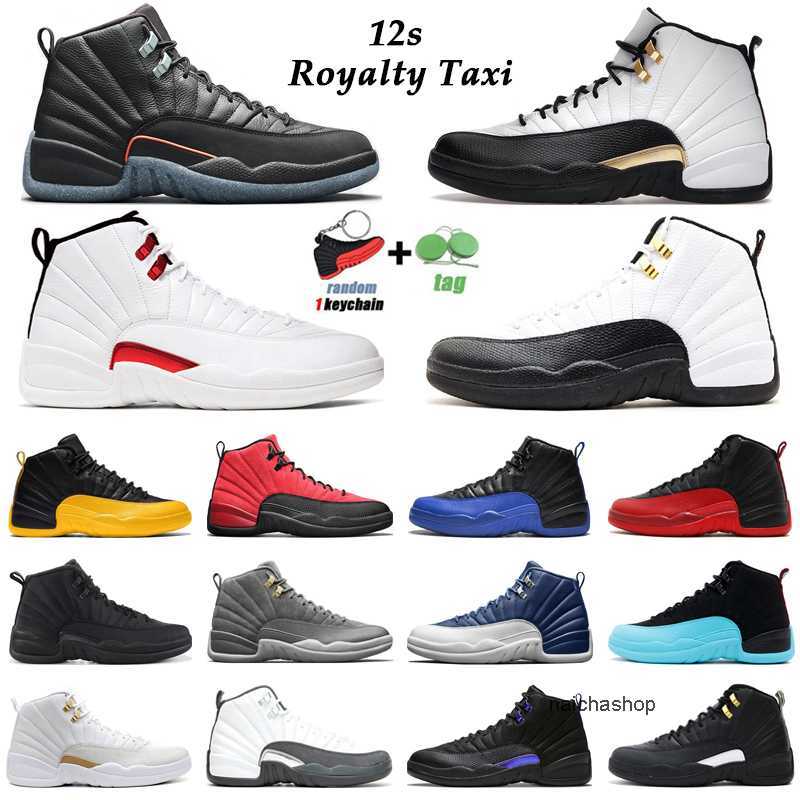 

2023 2022 12s Royalty Taxi Basketball Shoes 12 Utility Twist Reverse Flu Game Dark Concord Playoffs Wolf Grey Gamma Blue mens trainers sport sneaker jo, Reverse taxi