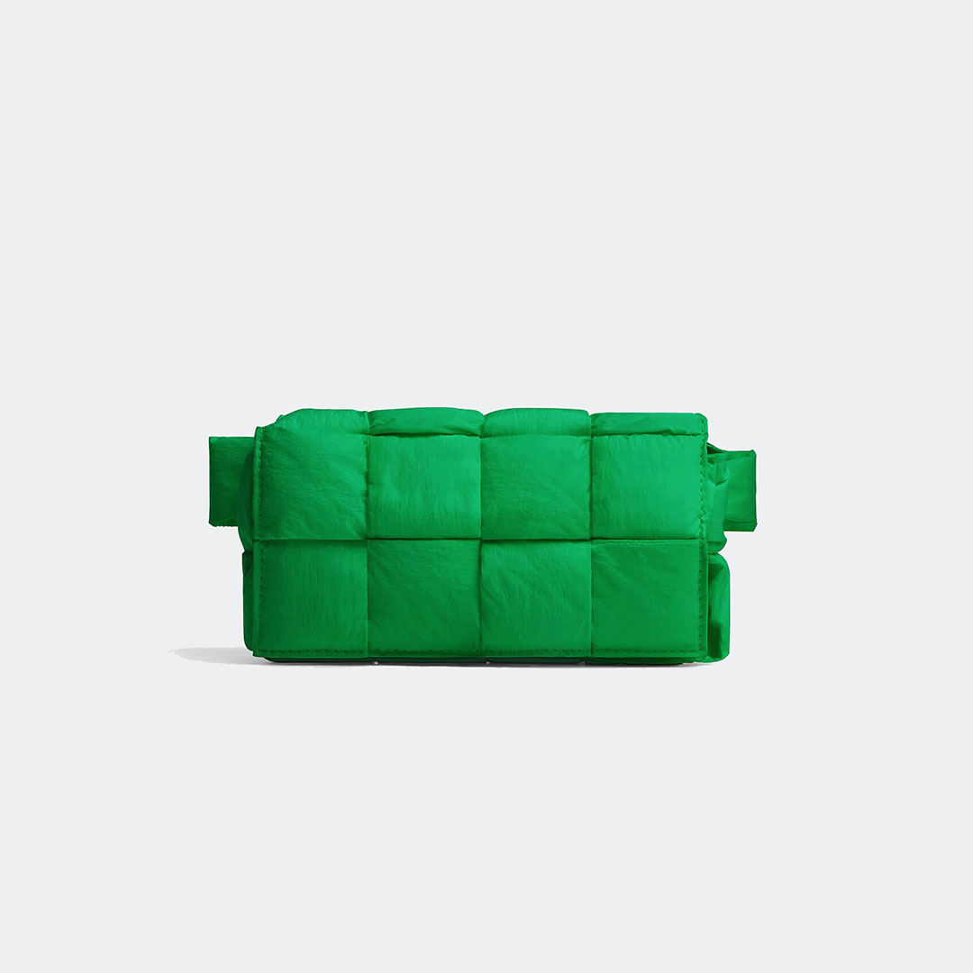 

Padded Tech Cassette Belt Bag Fashion Designer Woman Bag Women Shoulder bag Handbag Purse Original Box Genuine Leather cross body chain high grade quality, Color 1