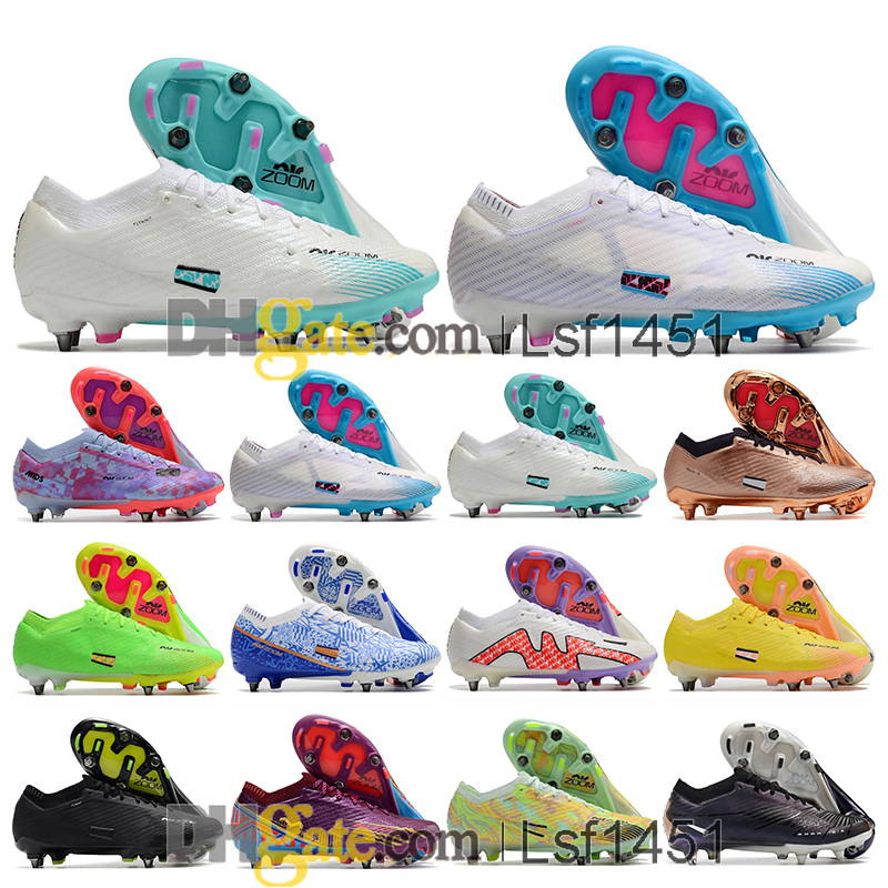 

Gift Bag Mens Football Boots Cristiano Ronaldo CR7 Mercurial Vapores XV Elite SG Cleats Neymar Mbappe Superfly 15 Zoom Soccer Shoes Outdoor Trainers Botas De Futbol, Color 1