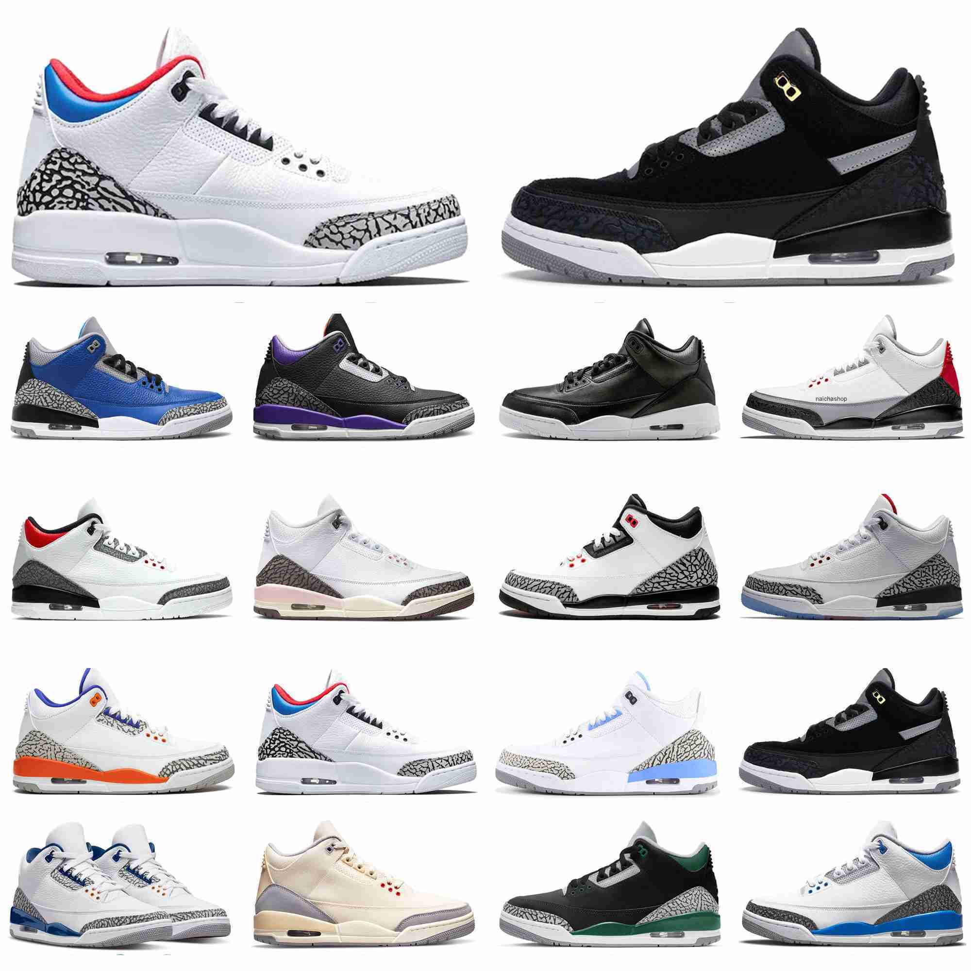 

3 3s Shoes Jumpman Basketball Shoes Mens men Cool Grey Georgetown UNC Pine Green Racer Blue trainers outdoor sports sneakers women Hall of Fame laser Orange JORDON, #21 a ma maniere 40-47
