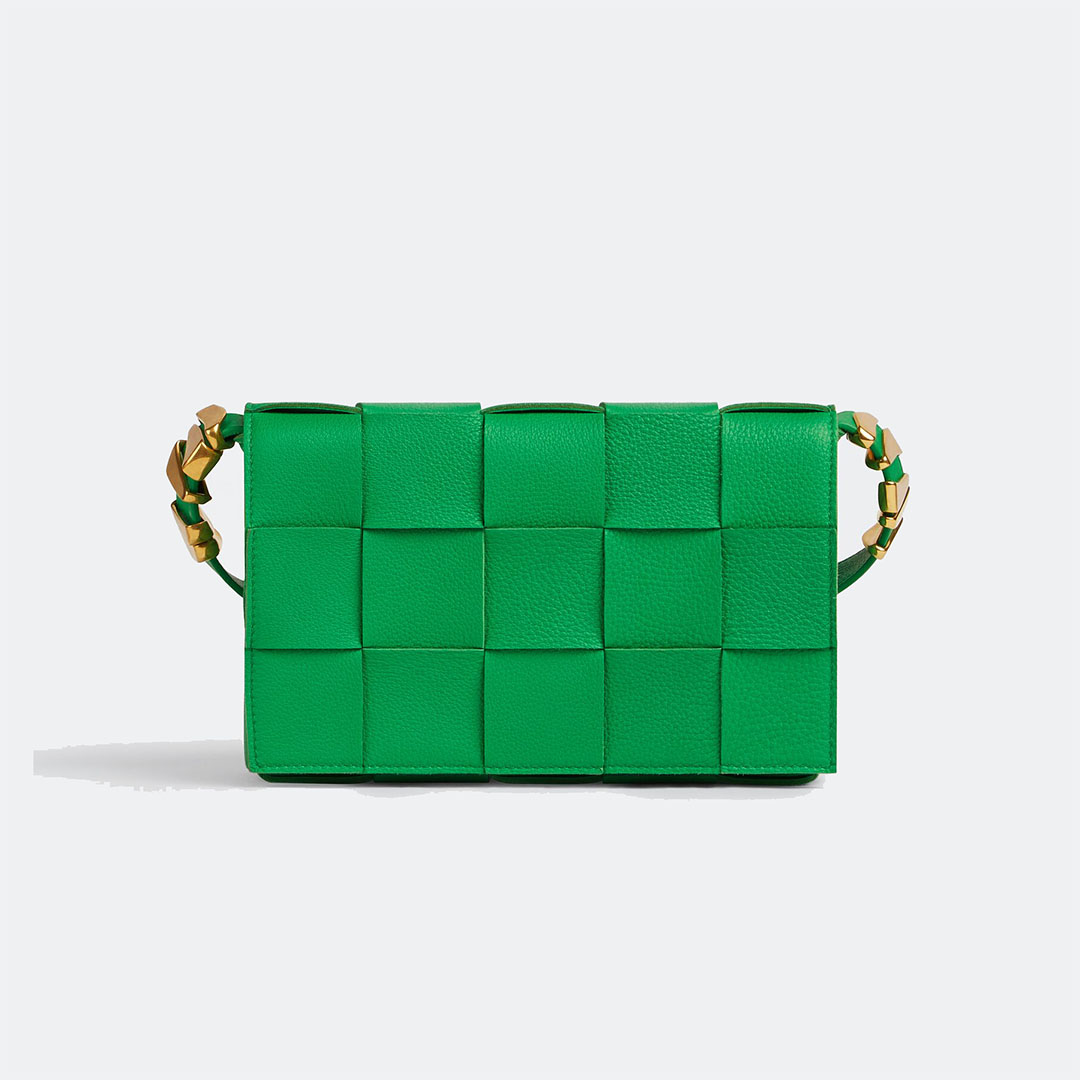 

2023 Cassette Bags Fashion Designer Woman Bag Women Shoulder bag Handbag Purse Original Box Genuine Leather cross body chain high grade quality, Color 1
