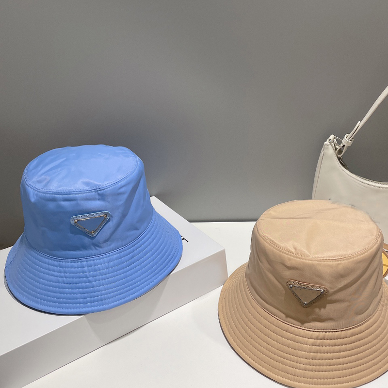 

Designer Luxury Bucket Hat Brand Women Outdoor Fishing Beanies, Khaki