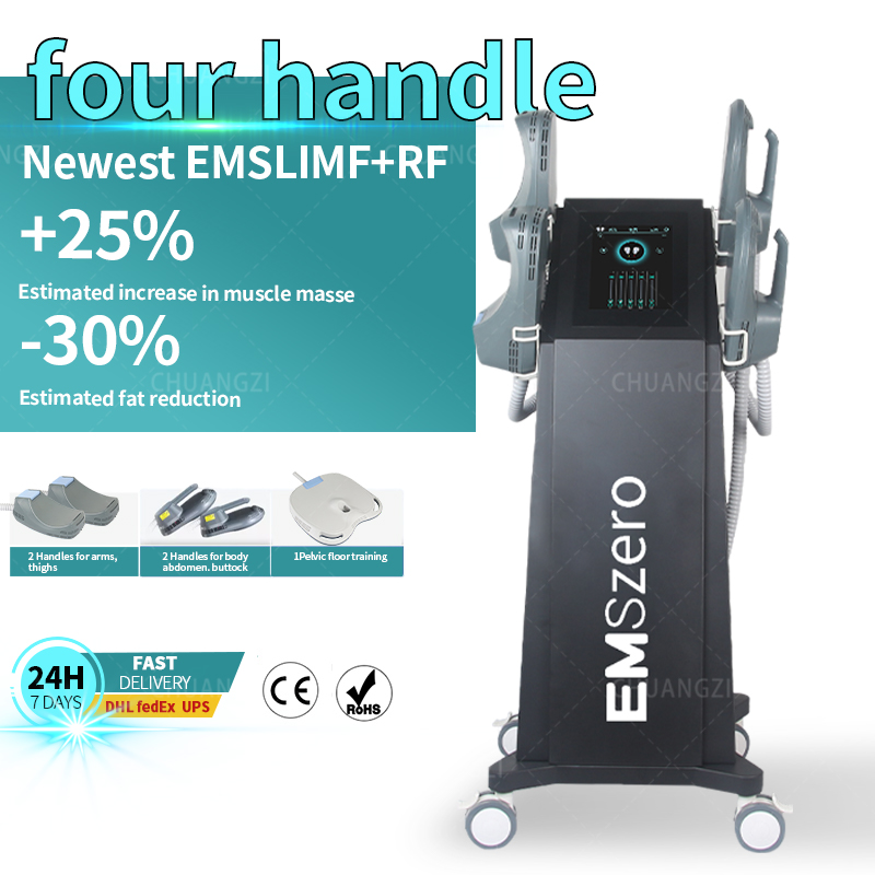 

Emslim beauties NEO Emszero Machine Electro 14 Tesla 6000W EMS Stimulater Slim Muscle Body Sculpt Fat Remove