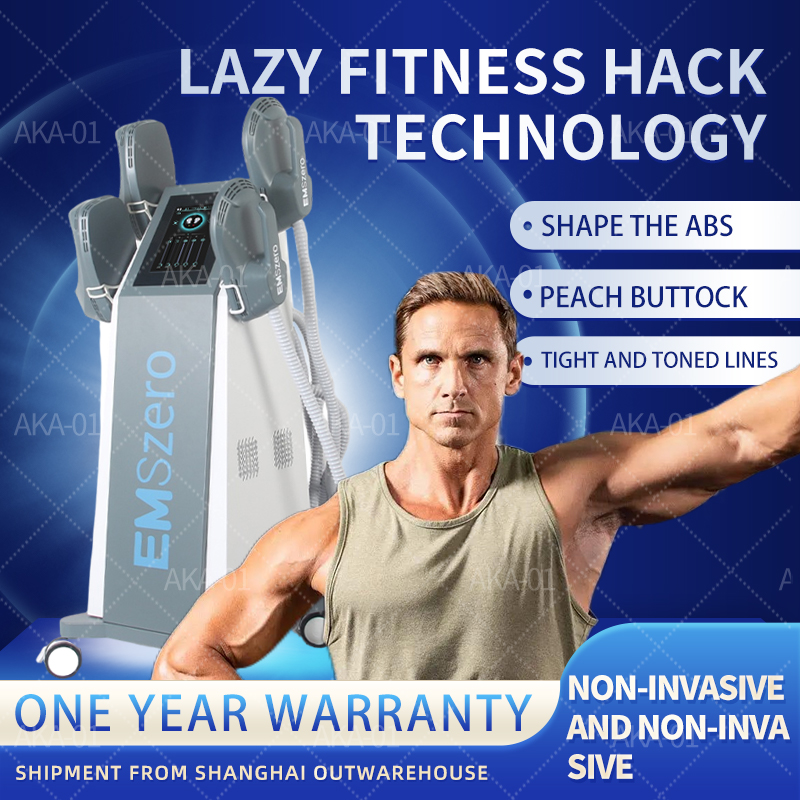 

DLS-EMSLIM home beauty instrument 14Tesla 6000W Muscle Stimulate Fat Removal Body Slimming Butt Build Sculpt Machine EMS EMSzero for Salon Use