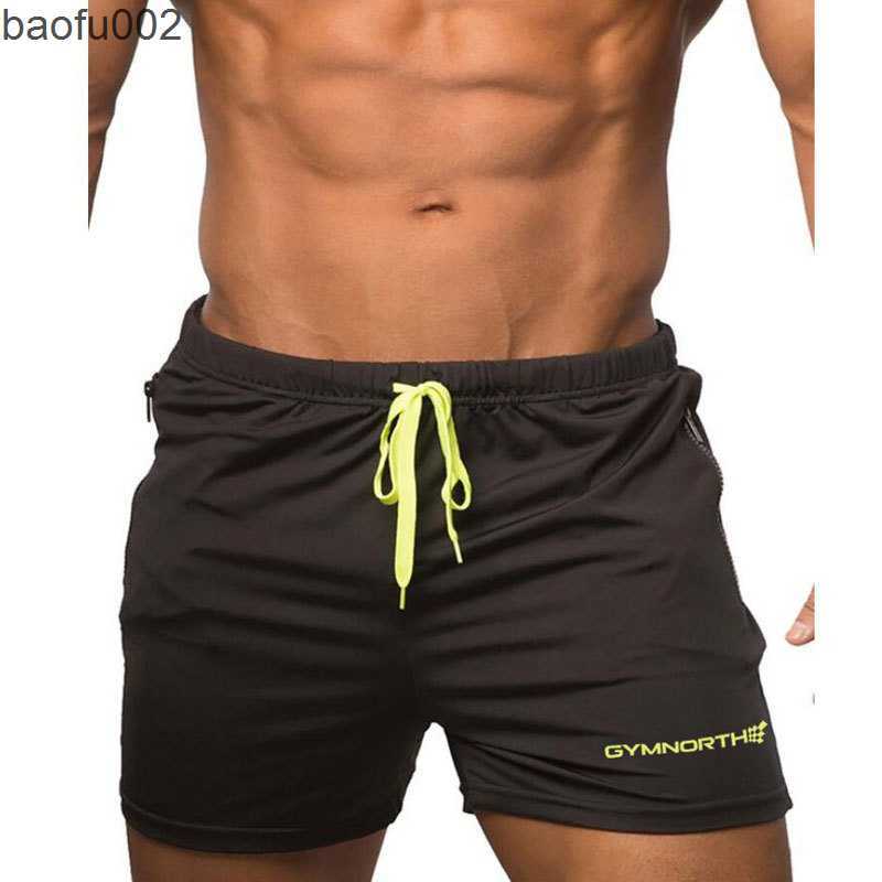 Men's Shorts GYMNORTH Men Shorts 2020 Joggers Sweatpants Casual Fast drying Black Summer Mesh Short Pants W0327