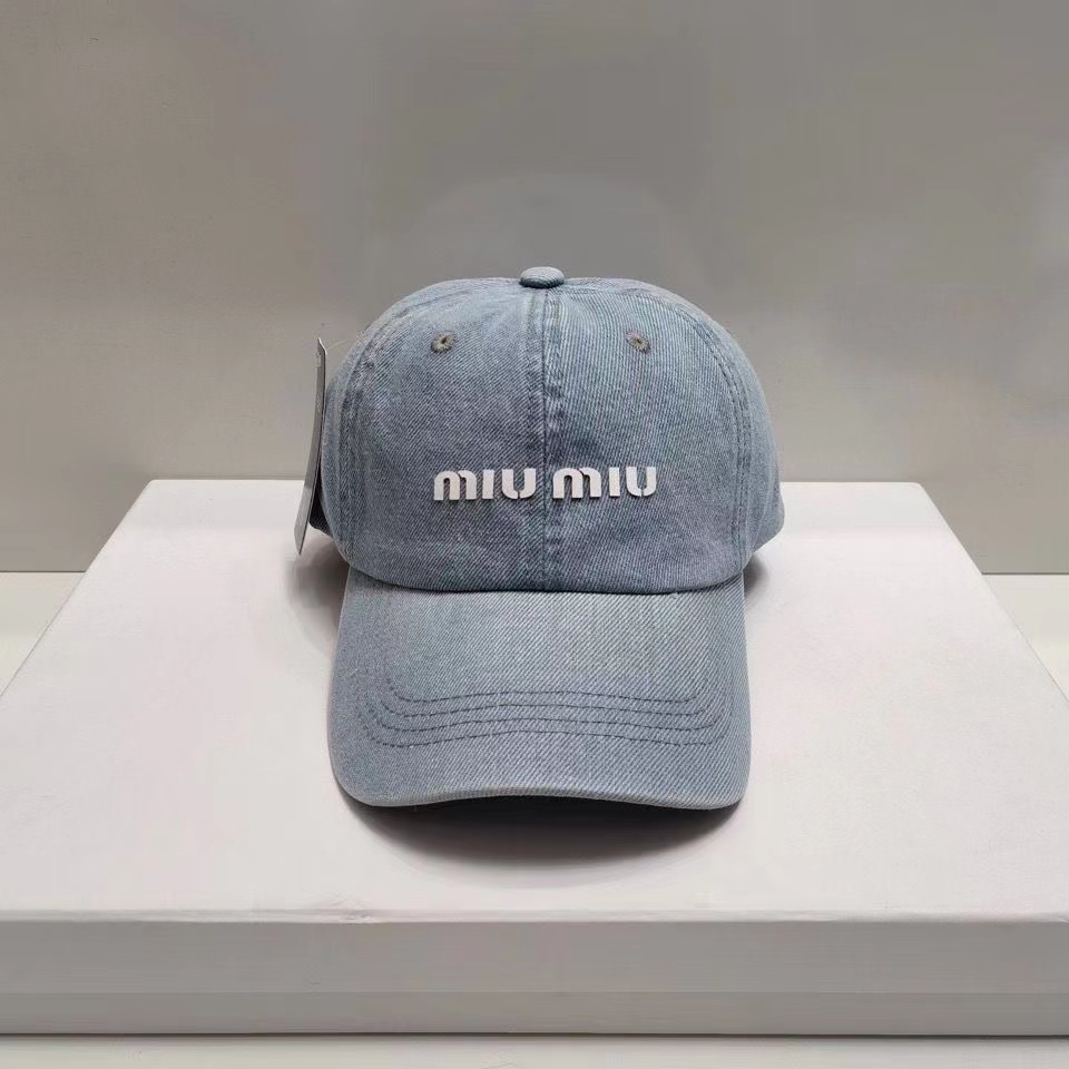 

Miu street fashion hat men and women cowboy baseball cap spring summer autumn outdoor leisure Korean sun visor cap