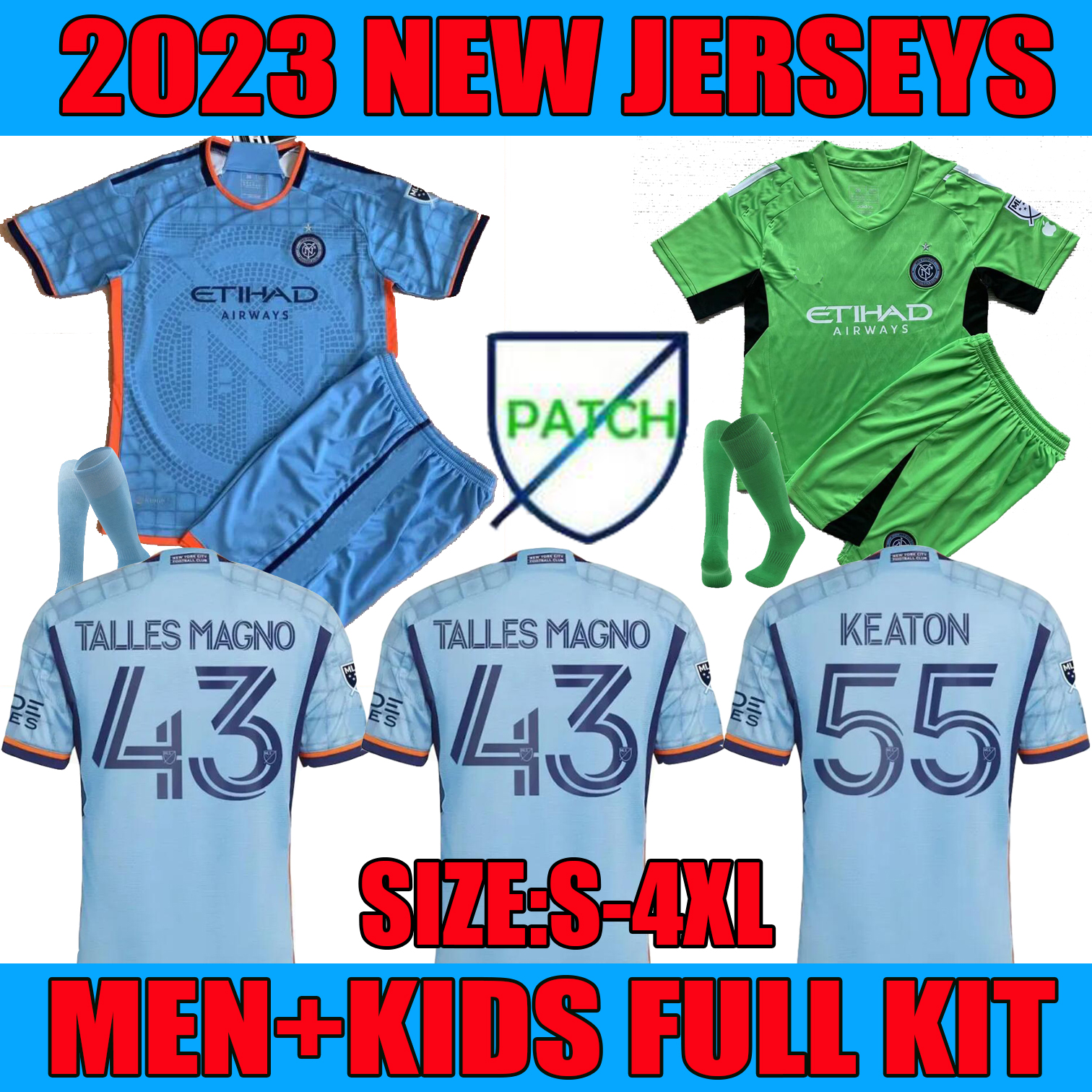 

soccer jerseys New York City S-4XL 2023 FC home away NYCFC 22 23 24 mls football t shirts THIAGO MORALEZ CASTELLANOS HEBER MORALES Talles fans player version 2024, 23 24 home fans