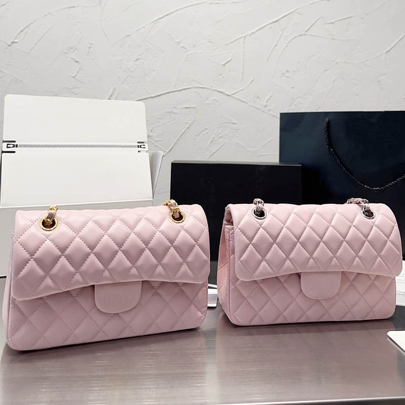 

Designer Bag Shoulder Crossbody Bags Leather Handbag Classic Metal Chain Gold And Silver Tote Luxury Women Purse Zipper Women Wallet Backpack, Color 05