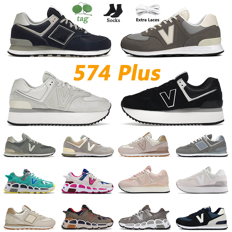 

Designer Mens Women 574 Plus Running Shoes Black White U574 Athletic Core Grey Day Angora BB574 for Men YURT Sky Outdor Sports Trainers 36-45, A3 classic navy