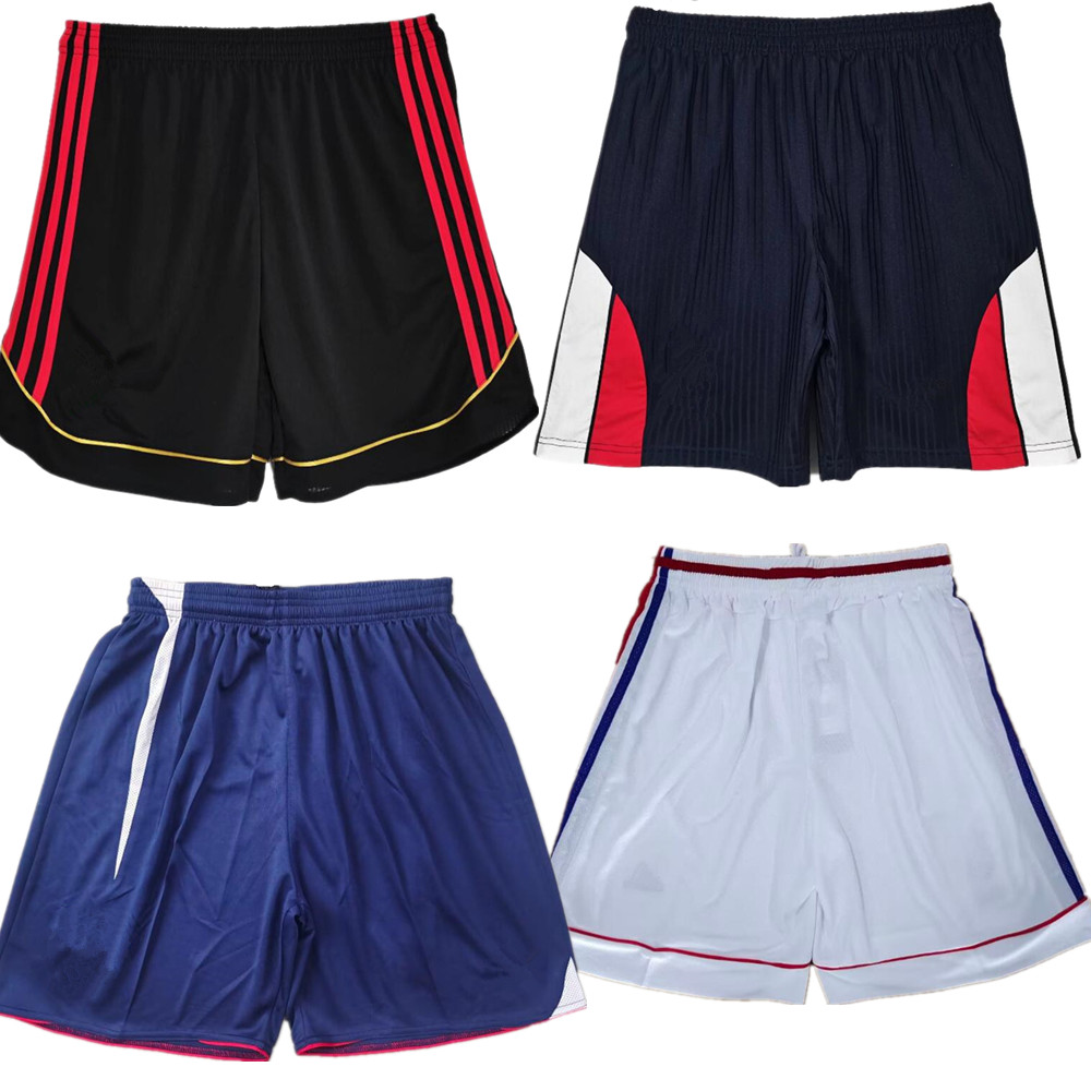 

Adult Retro Football Shorts 06 Milan England 98 France Football shorts., Black